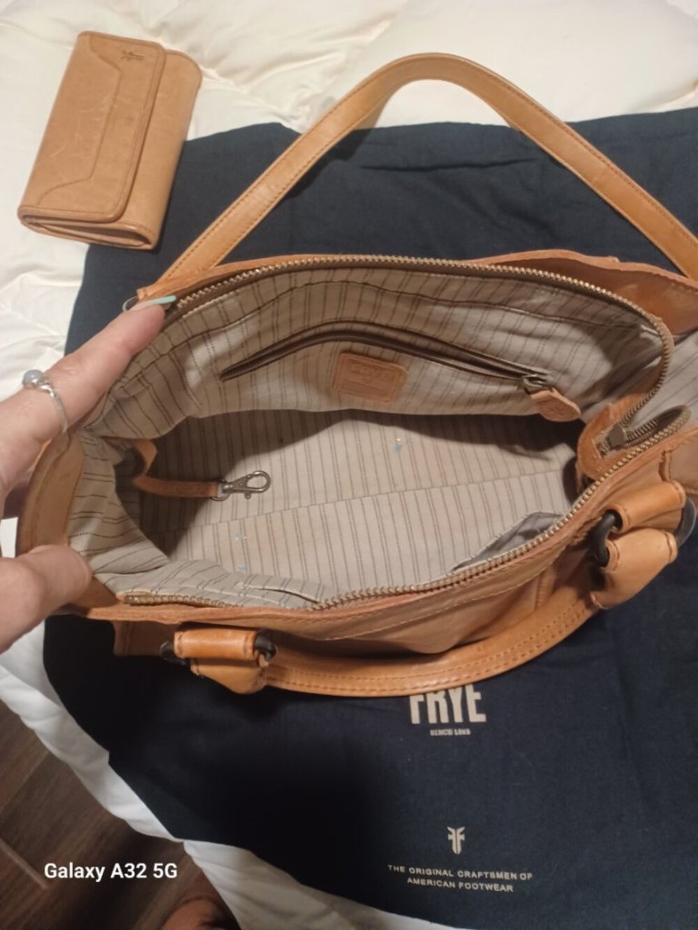 Frye satchel
